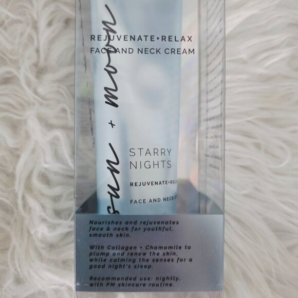 NWT Sun & Moon Starry Nights Face & Neck Cream- 5.1fl oz- Collagen & Chamomile - Picture 2 of 7
